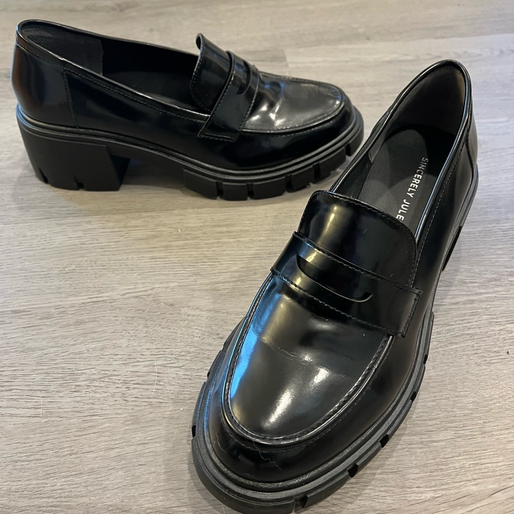Sincerely Jules Platform Loafers